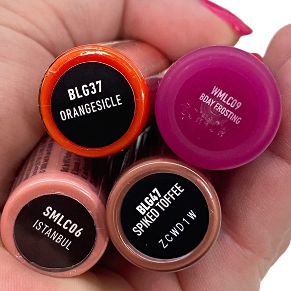 NYX lip Matte butter gloss and Smooth Whip lipsticks NWT 4pc bundle - Picture 2 of 2